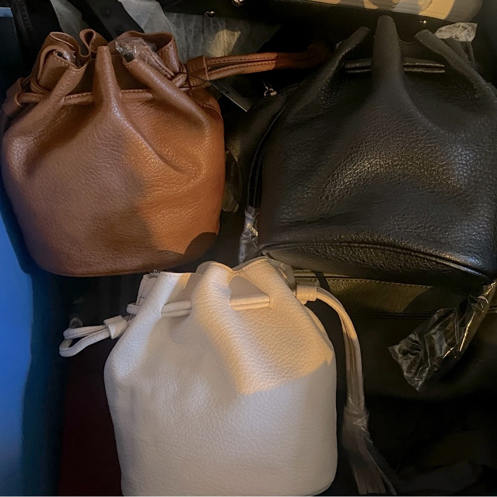 Street Level Mini Bucket Bags